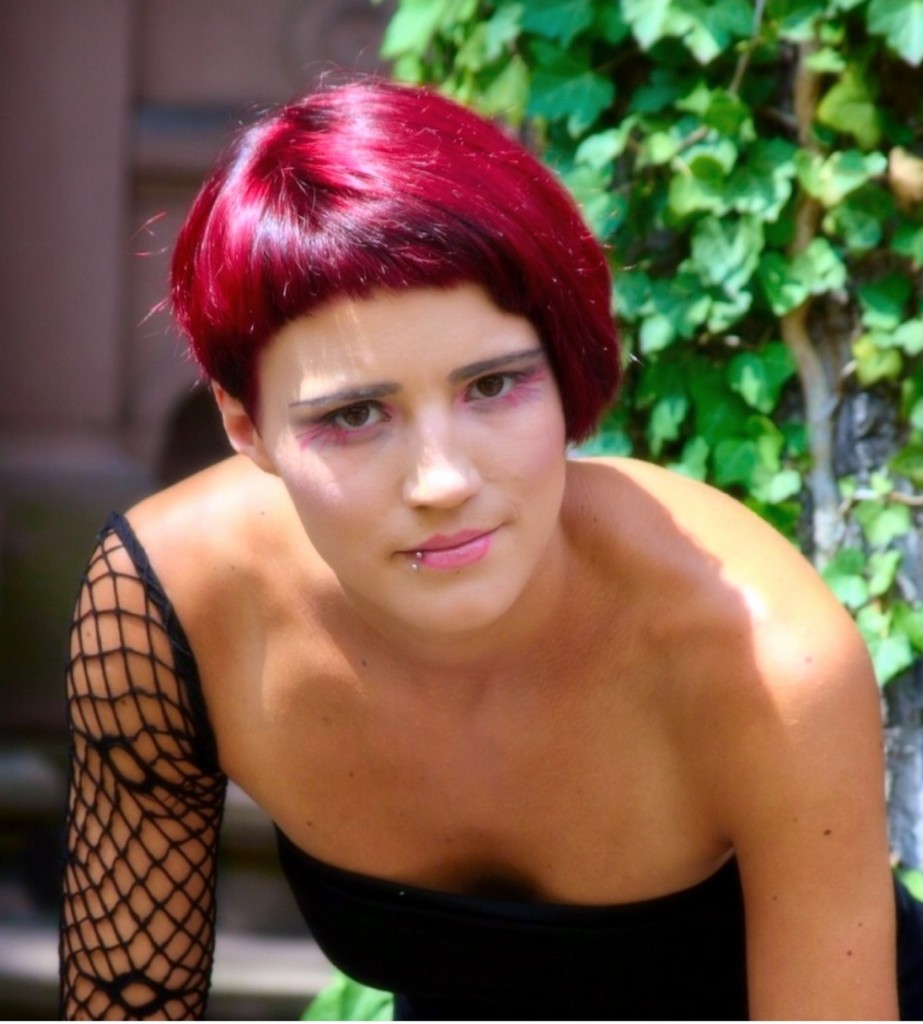 rote Haare, rothaarige Kurzhaarfrisur, Glänzende Haare